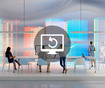 Businessman Digital interface