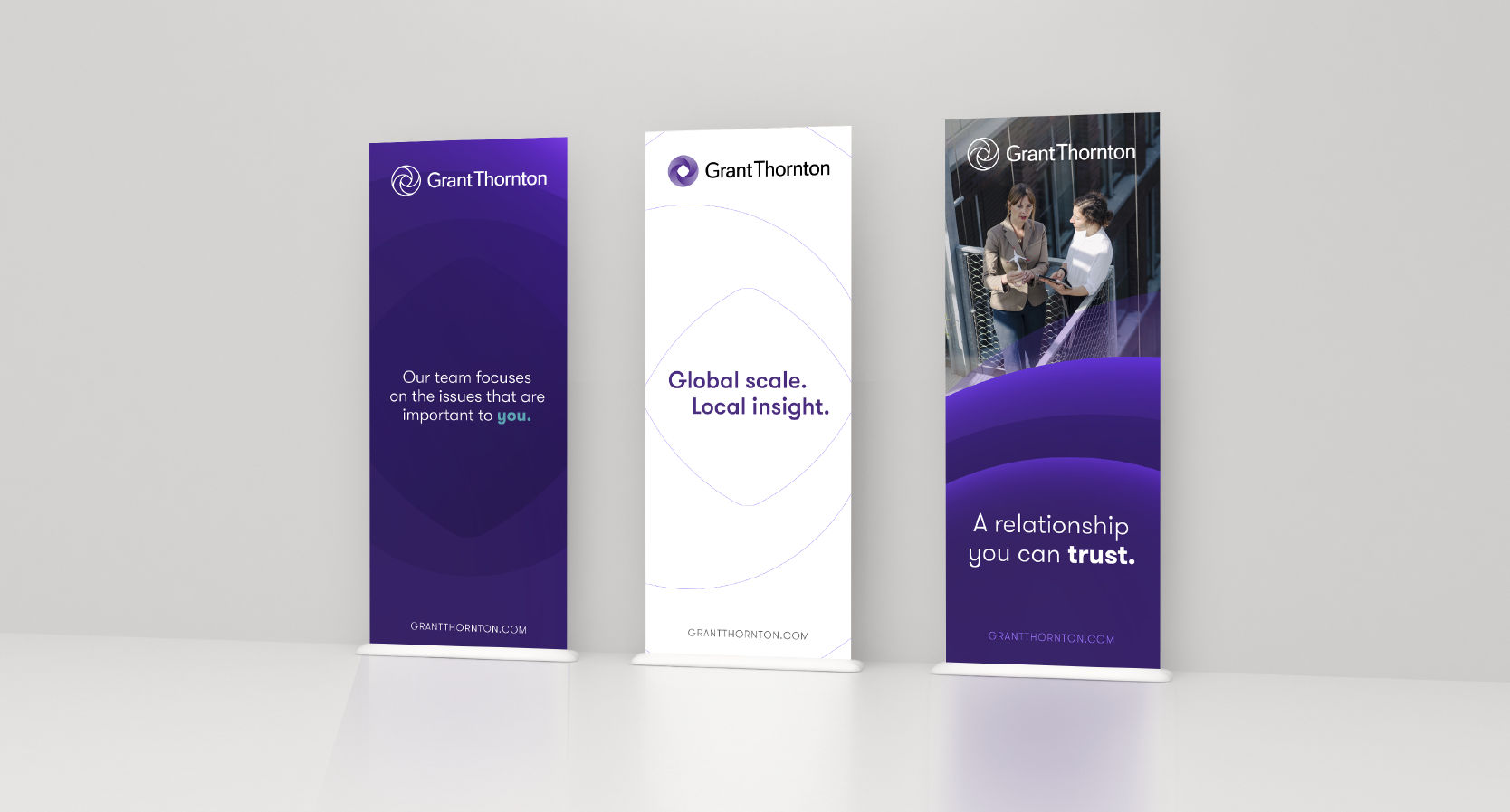 Grant Thornton Standing banners or postors