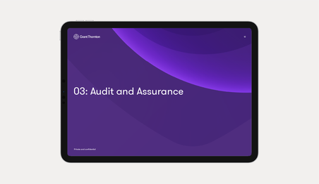 Audit and assurance