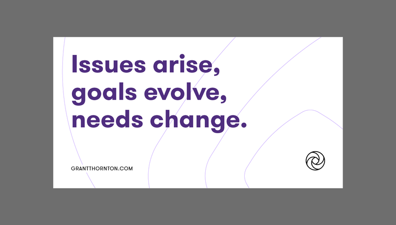Add the desired brand elements.