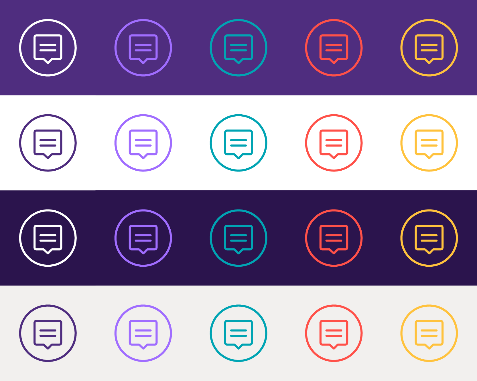 Iconography Solid color
