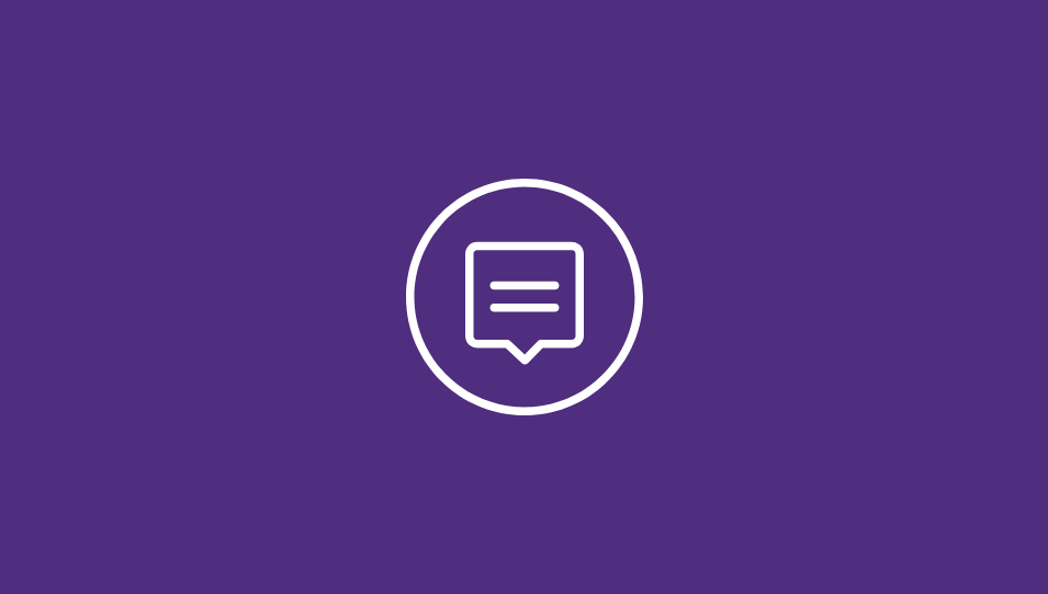 icon comment