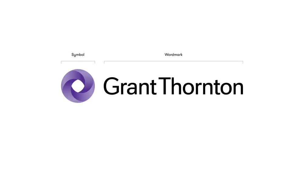 Logo grant thornton symbol and word mark